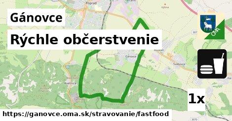 Rýchle občerstvenie, Gánovce