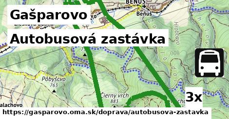 Autobusová zastávka, Gašparovo