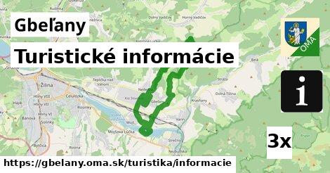 Turistické informácie, Gbeľany