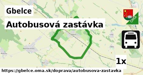 Autobusová zastávka, Gbelce