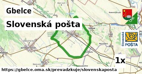 Slovenská pošta, Gbelce