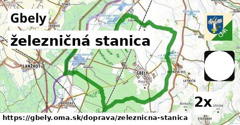 železničná stanica, Gbely