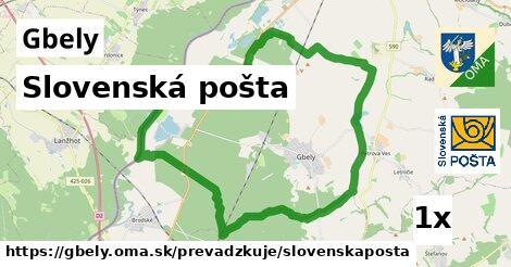 Slovenská pošta, Gbely