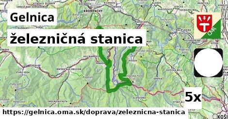 železničná stanica, Gelnica