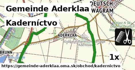 Kaderníctvo, Gemeinde Aderklaa