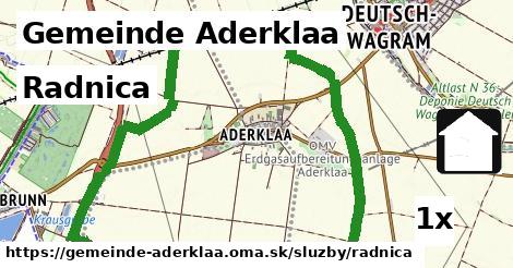 Radnica, Gemeinde Aderklaa
