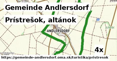 Prístrešok, altánok, Gemeinde Andlersdorf