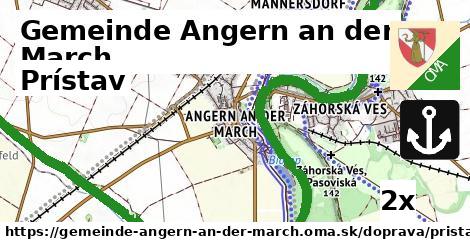 prístav v Gemeinde Angern an der March