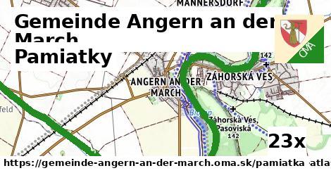 pamiatky v Gemeinde Angern an der March