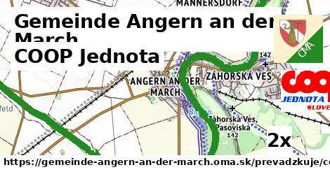 COOP Jednota, Gemeinde Angern an der March