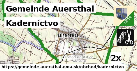 Kaderníctvo, Gemeinde Auersthal