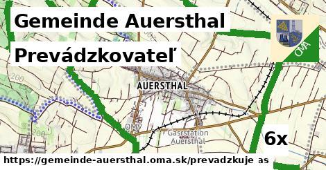 prevádzkovateľ v Gemeinde Auersthal