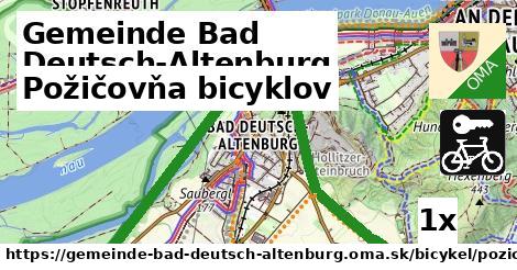 Požičovňa bicyklov, Gemeinde Bad Deutsch-Altenburg