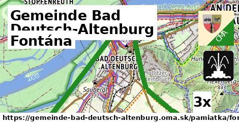 Fontána, Gemeinde Bad Deutsch-Altenburg