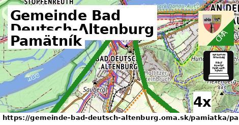 Pamätník, Gemeinde Bad Deutsch-Altenburg