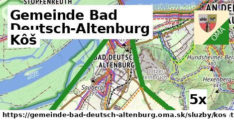 Kôš, Gemeinde Bad Deutsch-Altenburg