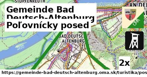 Poľovnícky posed, Gemeinde Bad Deutsch-Altenburg