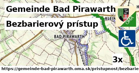 Bezbarierový prístup, Gemeinde Bad Pirawarth
