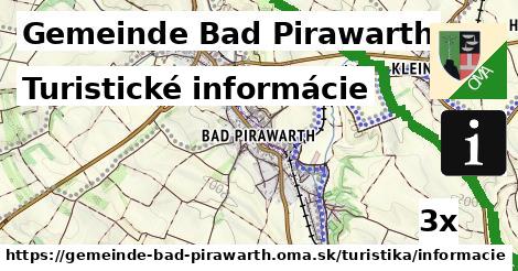 Turistické informácie, Gemeinde Bad Pirawarth