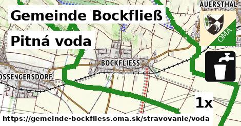 Pitná voda, Gemeinde Bockfließ