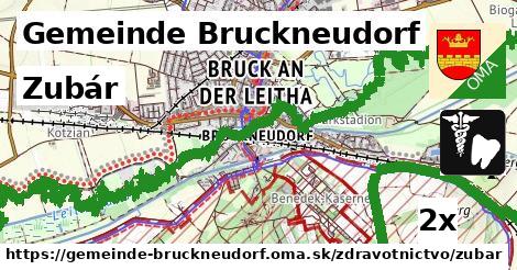 Zubár, Gemeinde Bruckneudorf