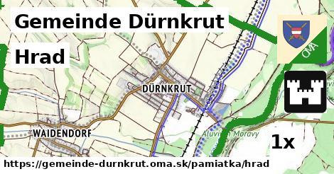 Hrad, Gemeinde Dürnkrut