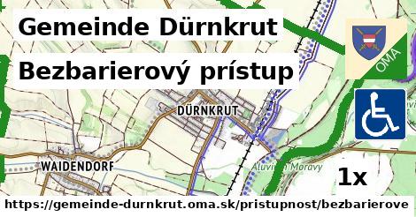 Bezbarierový prístup, Gemeinde Dürnkrut