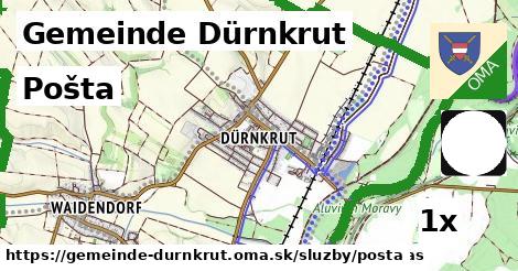 Pošta, Gemeinde Dürnkrut