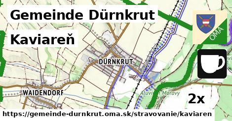 Kaviareň, Gemeinde Dürnkrut