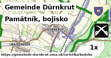 Pamätník, bojisko, Gemeinde Dürnkrut