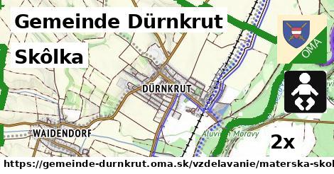 Skôlka, Gemeinde Dürnkrut