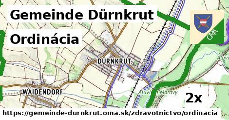 Ordinácia, Gemeinde Dürnkrut