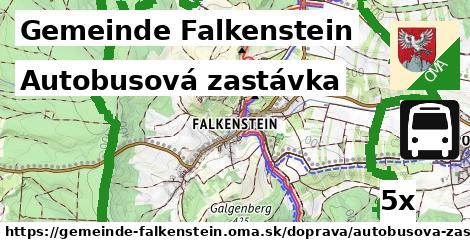 Autobusová zastávka, Gemeinde Falkenstein