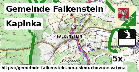 Kaplnka, Gemeinde Falkenstein
