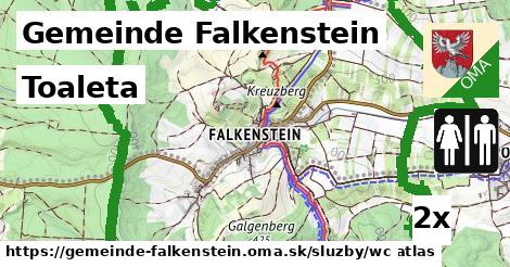 Toaleta, Gemeinde Falkenstein