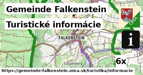 Turistické informácie, Gemeinde Falkenstein