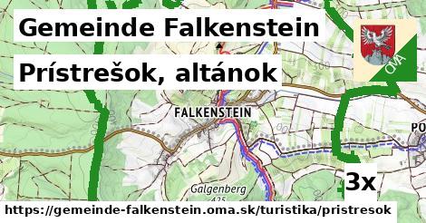 Prístrešok, altánok, Gemeinde Falkenstein