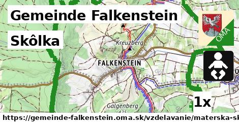 Skôlka, Gemeinde Falkenstein