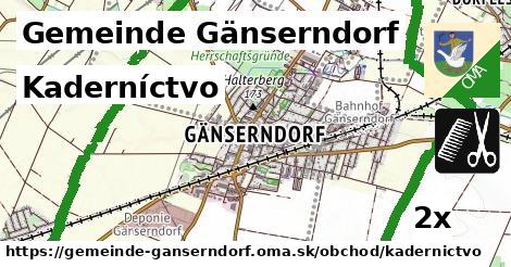 Kaderníctvo, Gemeinde Gänserndorf