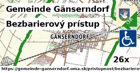 Bezbarierový prístup, Gemeinde Gänserndorf