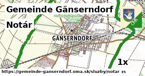 Notár, Gemeinde Gänserndorf