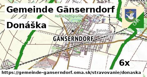 donáška v Gemeinde Gänserndorf