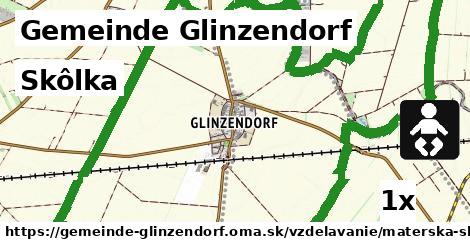 Skôlka, Gemeinde Glinzendorf