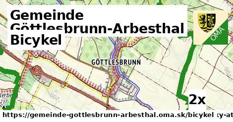 bicykel v Gemeinde Göttlesbrunn-Arbesthal