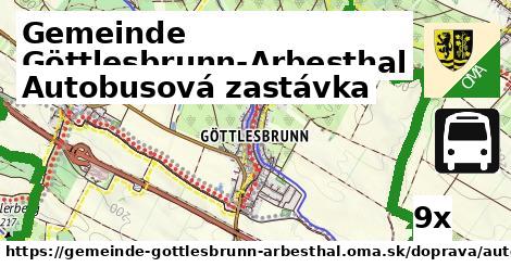 Autobusová zastávka, Gemeinde Göttlesbrunn-Arbesthal