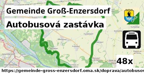 Autobusová zastávka, Gemeinde Groß-Enzersdorf