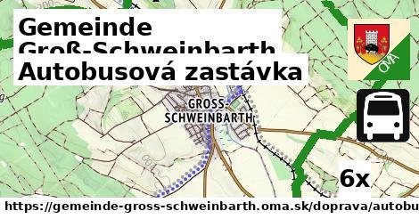 Autobusová zastávka, Gemeinde Groß-Schweinbarth