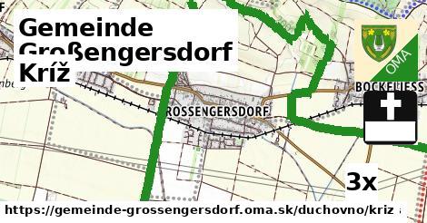 Kríž, Gemeinde Großengersdorf