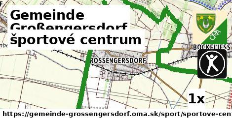 športové centrum, Gemeinde Großengersdorf