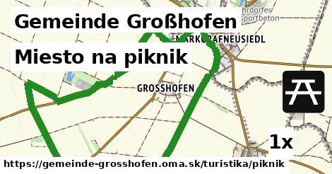 Miesto na piknik, Gemeinde Großhofen